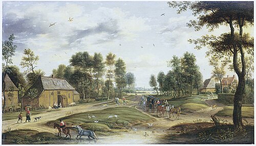 Paysage, 1656, Isaak van Oosten