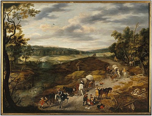 Robbers Attacking Travellers, 1656, Isaak van Oosten