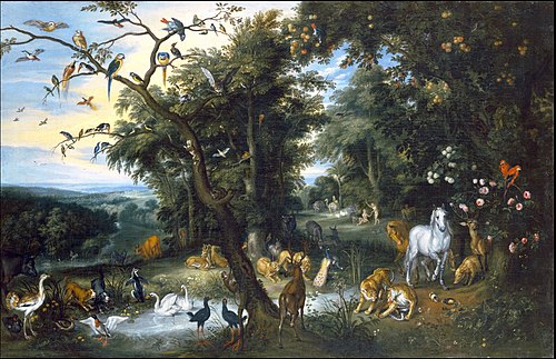 The Garden of Eden, 1658, Isaak van Oosten