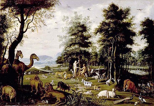 Le Paradis terrestre, 1650, Isaak van Oosten