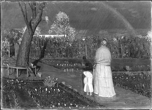 Der Regenbogen, 1896, Leopold von Kalckreuth