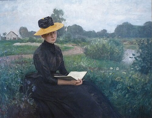 La Comtesse Marie, 1888, Leopold von Kalckreuth