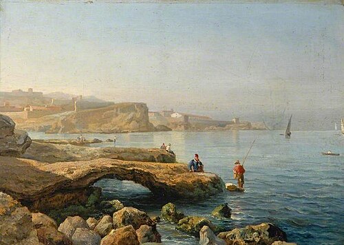 A Mediterranean Seaport, , Isidore Dagnan