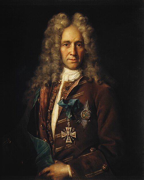 Portrait of Count G.I.Golovkin, 1720, Ivan Nikitine