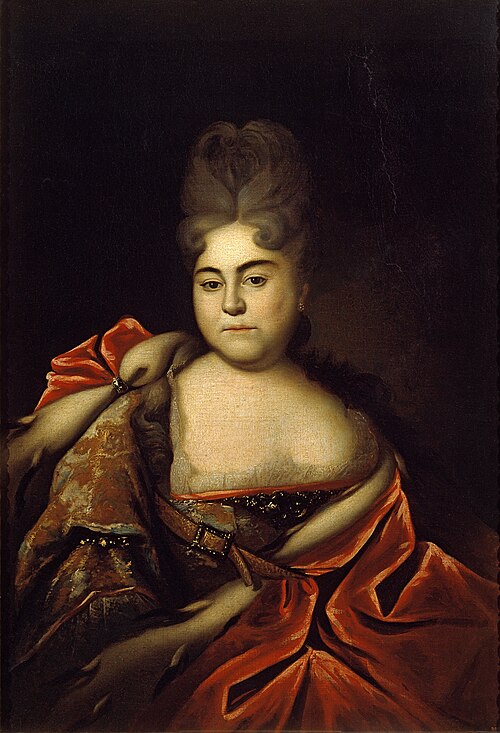 Portrait de Tsarevna Natalya Alekseevna, 1800, Ivan Nikitine