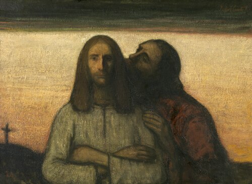 The Kiss of Judas, 1908, Jakob Smits