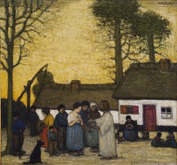Christus spreekt tot de vrouwen, , Jakob Smits