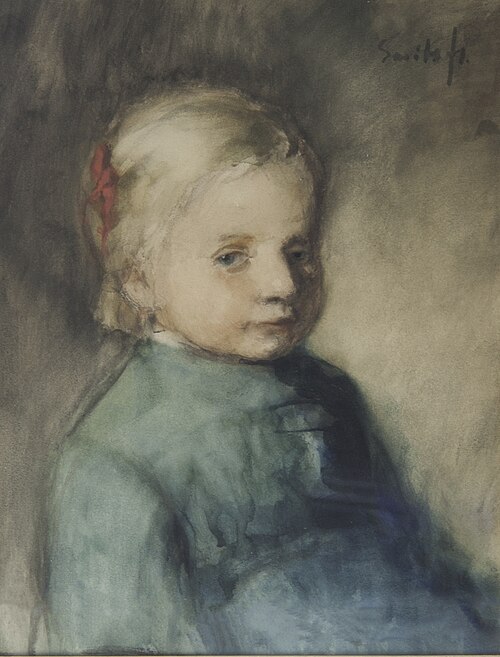 Portret van mijn zoon Kobe, , Jakob Smits