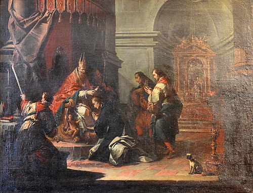 Le Baptême de saint Daniel par saint Prosdocime de Padoue, 1750, Jacopo Marieschi