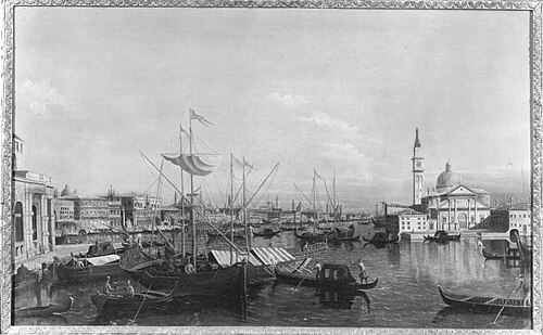 San Giorgio Maggiore, Venice, 1752, Jacopo Marieschi