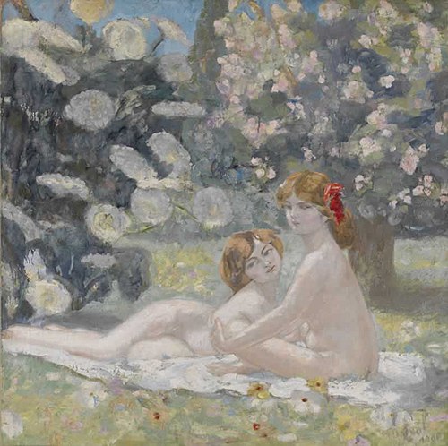 Les Cigales, 1906, Jacqueline Marval