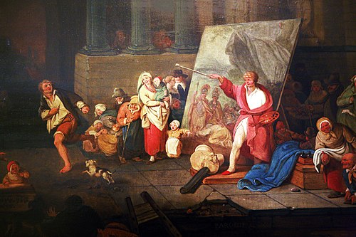 Parodie de "Ne sutor ultra crepidam", , Jacques-Albert Senave