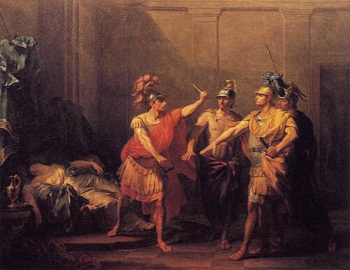 Le Serment de Brutus, 1771, Jacques-Antoine Beaufort