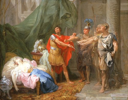 The Oath of Brutus, 1771, Jacques-Antoine Beaufort