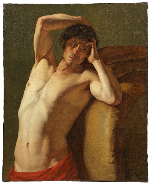 Men Studies, 1785, Jacques-Augustin-Catherine Paj