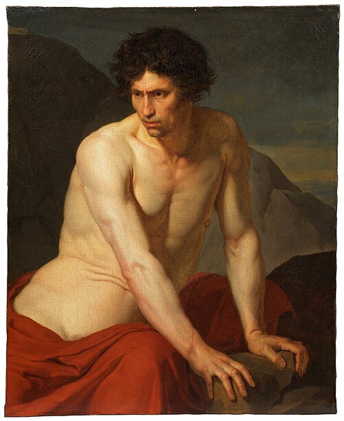 Men Studies, 1787, Jacques-Augustin-Catherine Paj