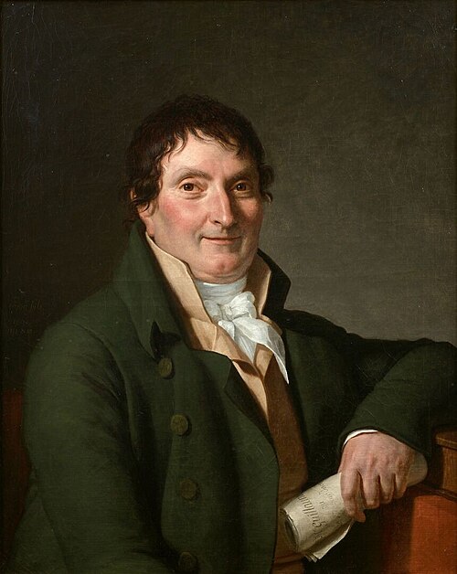 Portrait de Pierre Yves Barré (1749-1832), vaudevilliste et directeur de théâtre, 1804, Jacques-Augustin-Catherine Paj