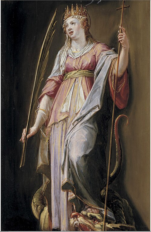 St. Margaret of Antioch, 1550, Pieter de Witte