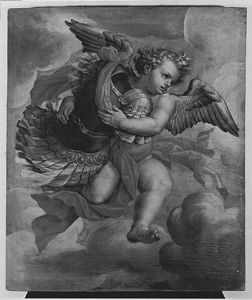 Engel mit Panzer, 1614, Peter Candid