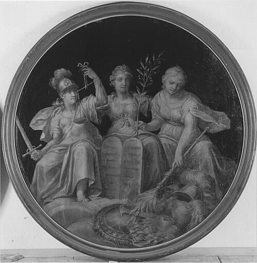 Gesetz, Gerechtigkeit und Friede (Werkstatt), 1614, Peter Candid