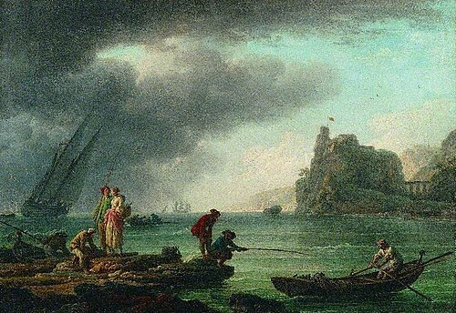 Coast Scene, 1763, Joseph Vernet