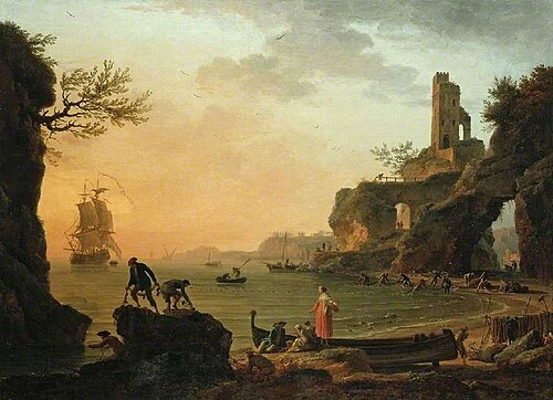 Sunset, 1760, Joseph Vernet