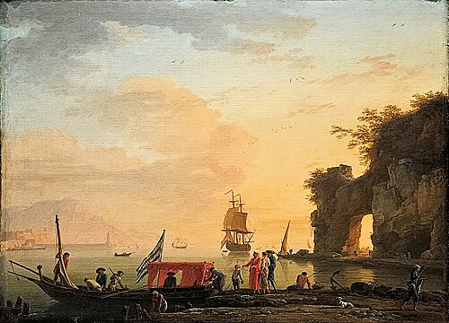 La baie de Naples, 1762, Joseph Vernet