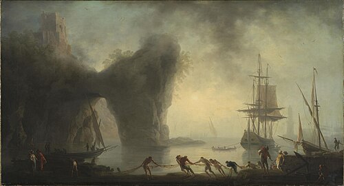 Brouillard du matin, 1747, Joseph Vernet