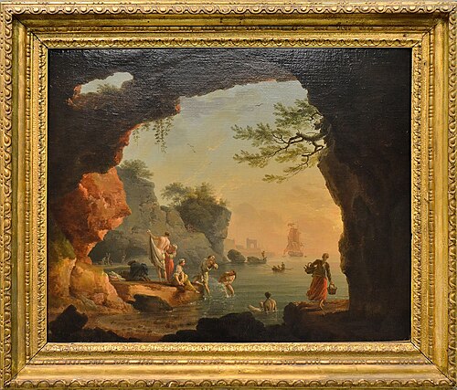 Les Baigneuses, , Joseph Vernet