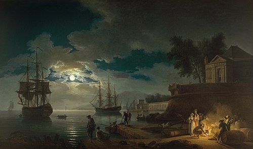 A Mediterranean Port, 1771, Joseph Vernet