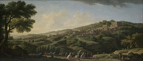 Palazzo Farnese (Caprarola), 1746, Joseph Vernet