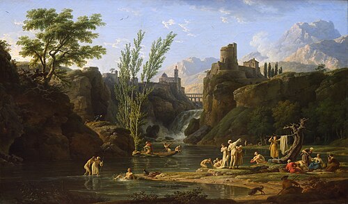 Les baigneuses : le matin, 1772, Joseph Vernet