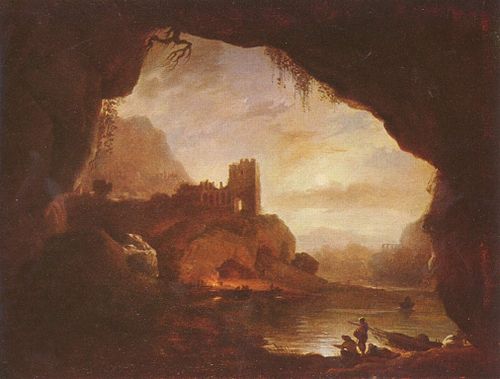 Paysage avec château en ruine, 1756, Joseph Vernet