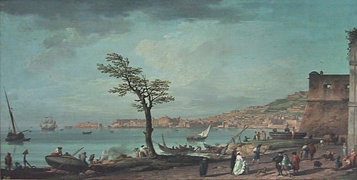 Vue de Naples, 1748, Joseph Vernet
