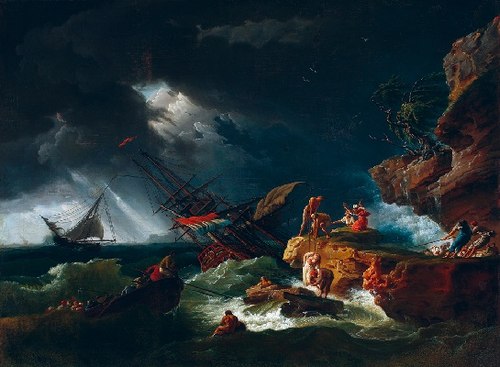 Une tempête, 1762, Joseph Vernet