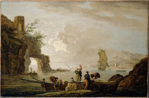 Vue côtière, 1759, Joseph Vernet