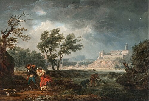 Les Quatre Moments de la journée : le midi, 1757, Joseph Vernet