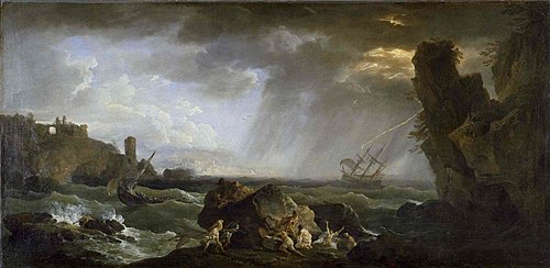 Le Soir, 1734, Joseph Vernet