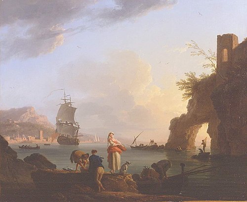 La Pêche heureuse, 1758, Joseph Vernet