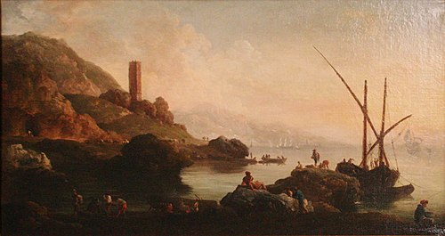 Marine, temps calme, 1745, Joseph Vernet