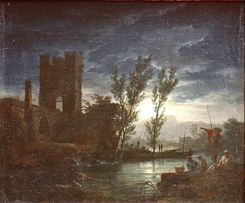 Clair de lune, 1753, Joseph Vernet