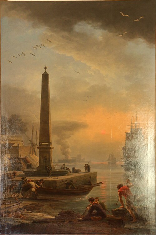 Matin à la mer : effet de brume, 1767, Joseph Vernet