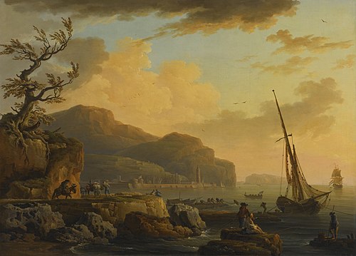 Matin à Castellammare, 1750, Joseph Vernet
