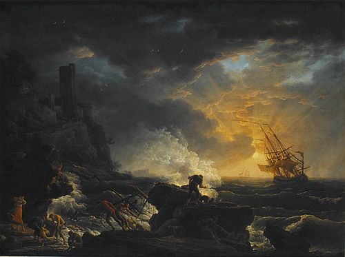 Naufrage, 1750, Joseph Vernet
