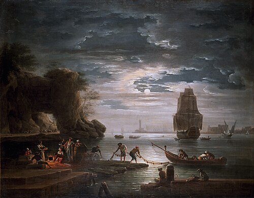 La Nuit, 1750, Joseph Vernet