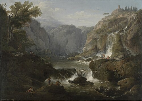 The Waterfalls at Tivoli, 1737, Joseph Vernet