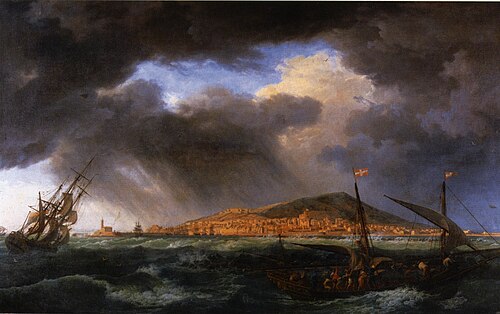 Vue du port de Sète, 1757, Joseph Vernet