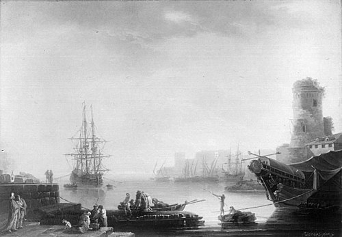Harbour Scene, 1759, Joseph Vernet