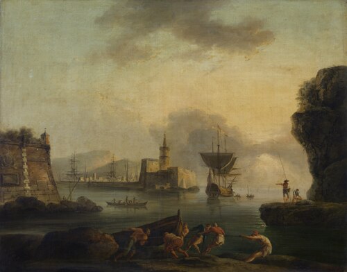 Naples, 1737, Joseph Vernet