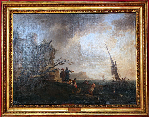 Marina di Anzio, 1750, Joseph Vernet